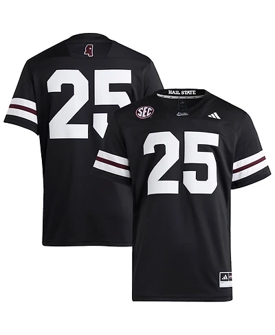 Adidas Men's 25 Black Mississippi State Bulldogs Premier Strategy Jersey