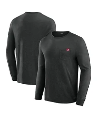 J. Palmer Men's Black Alabama Crimson Tide In-The-Pocket Long Sleeve T-Shirt