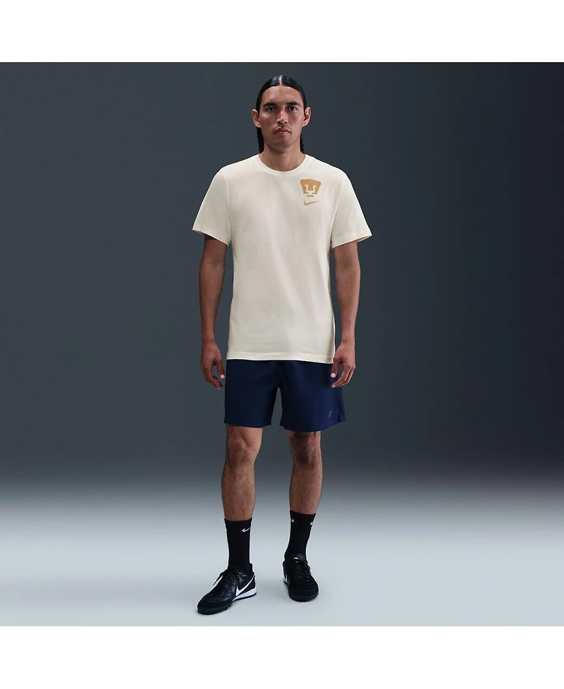 Nike Men's Cream Pumas Crest T-Shirt