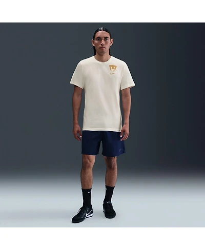 Nike Men's Cream Pumas Crest T-Shirt