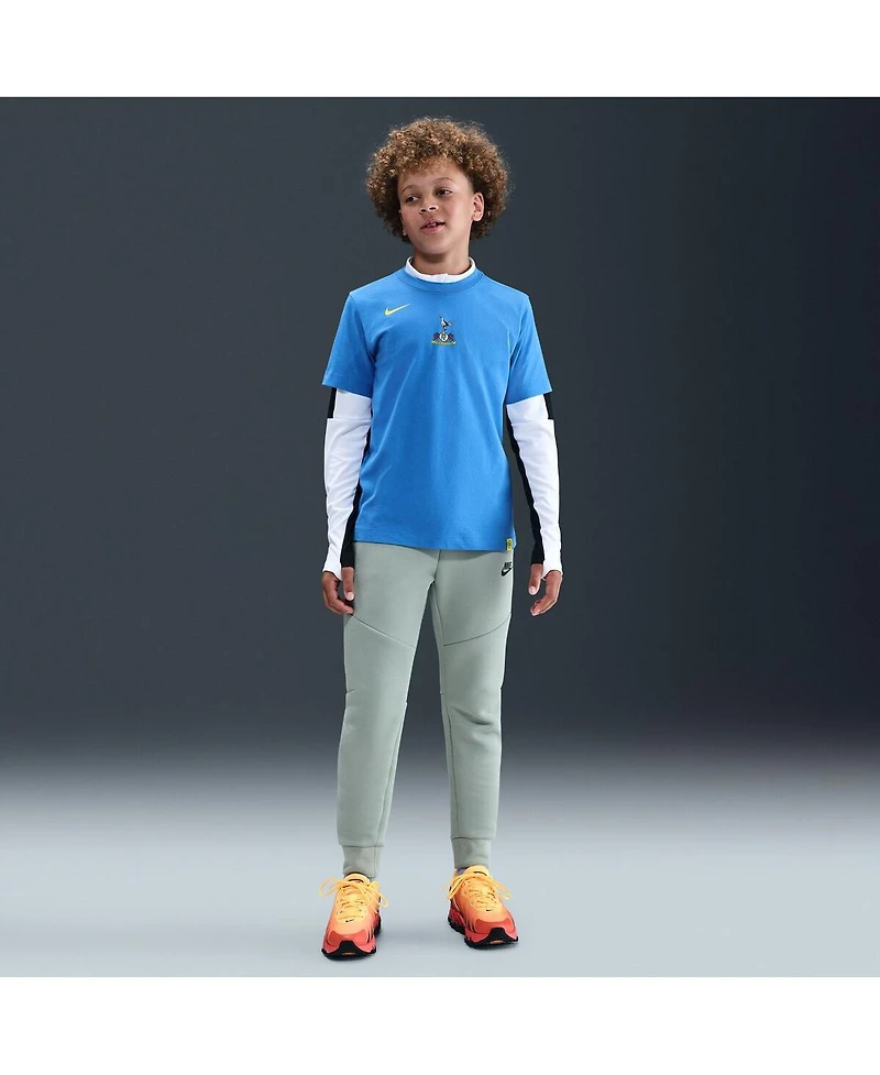 Nike Big Boys and Girls Blue Tottenham Hotspur Total 90 Remix T-Shirt