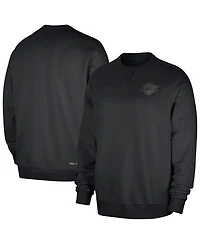 Nike Men's Black Los Angeles Lakers Authentic Standard Issue Travel Performance Pullover Sweatshirt
