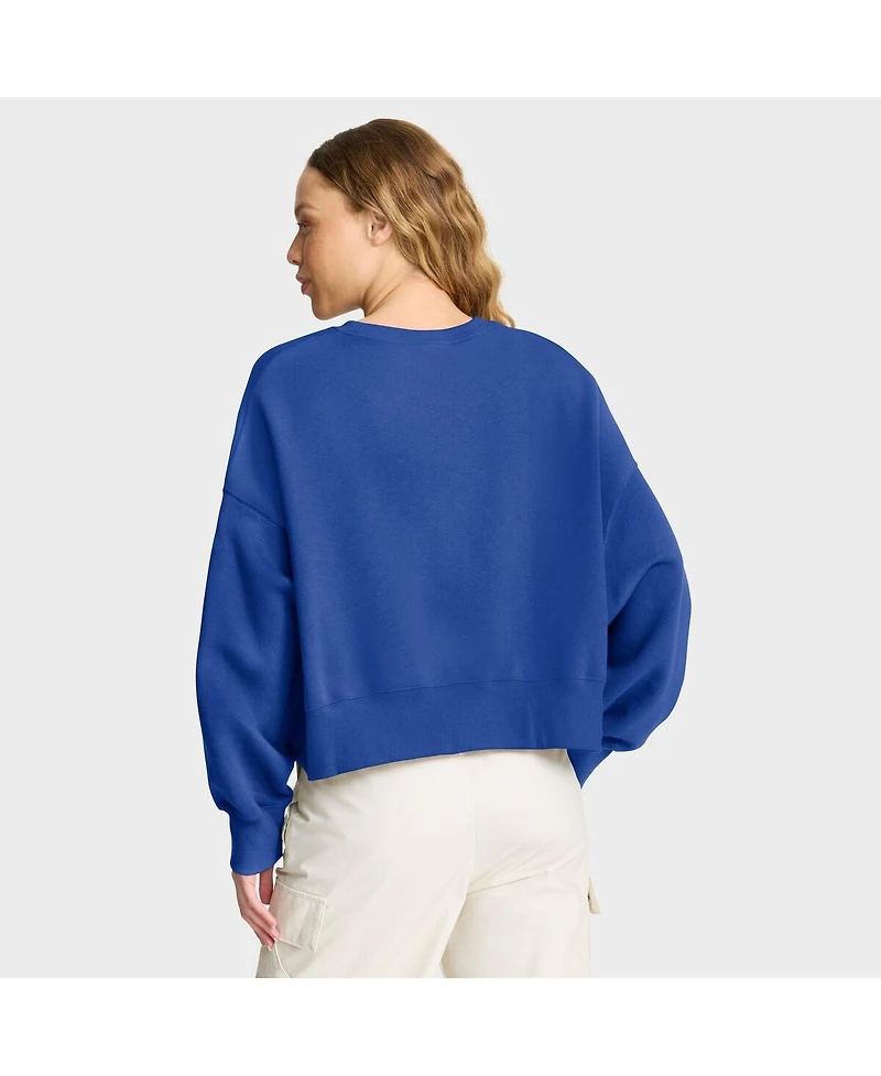 Nike Women's Royal Kentucky Wildcats Oversized Phoenix Arch Pullover Sweatshirt