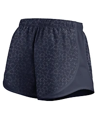 Nike Women's Navy Michigan Wolverines Tempo Pattern Dri-fit Shorts