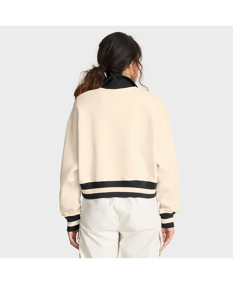 Nike Women's Tan Iowa Hawkeyes Legacy Half-Zip Sweatshirt