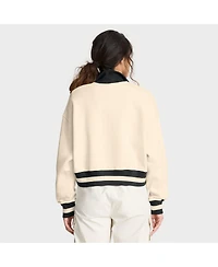 Nike Women's Tan Iowa Hawkeyes Legacy Half-Zip Sweatshirt