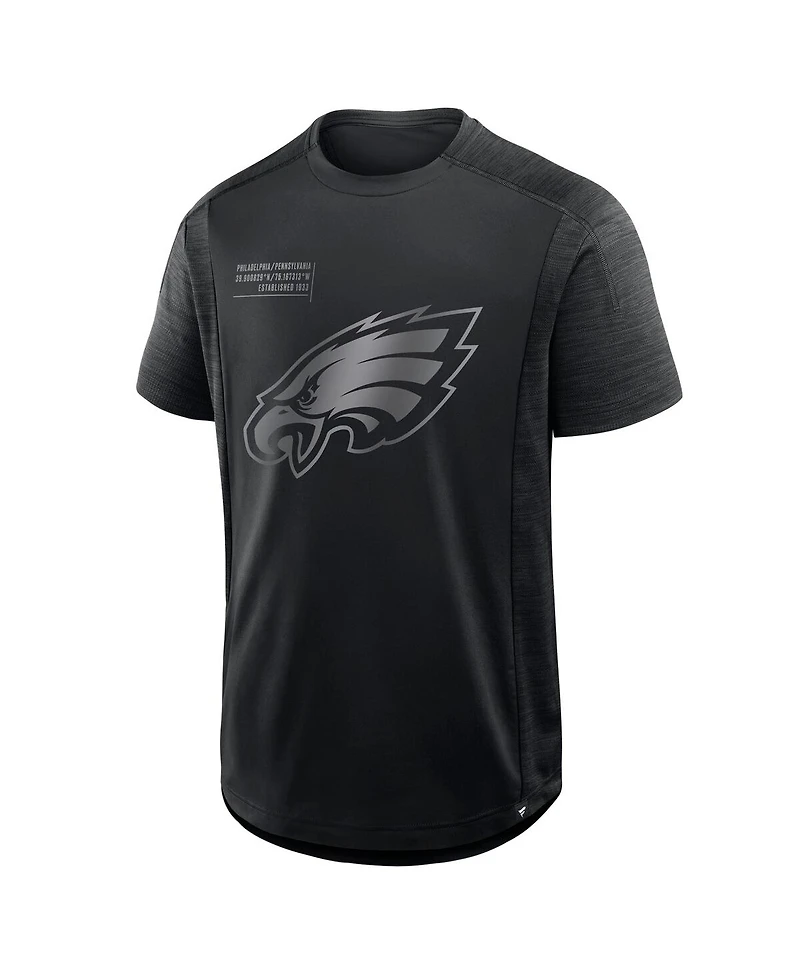 Fanatics Men's Black Philadelphia Eagles Deceptive Juke T-Shirt