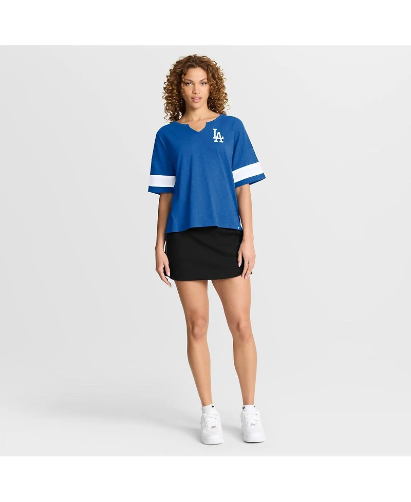 Fanatics Women's Royal Los Angeles Dodgers Curl Route T-Shirt