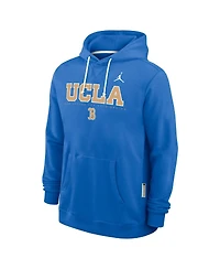 Jordan Men's Blue Ucla Bruins 2025 Sideline Standard Issue Dri-fit Hoodie