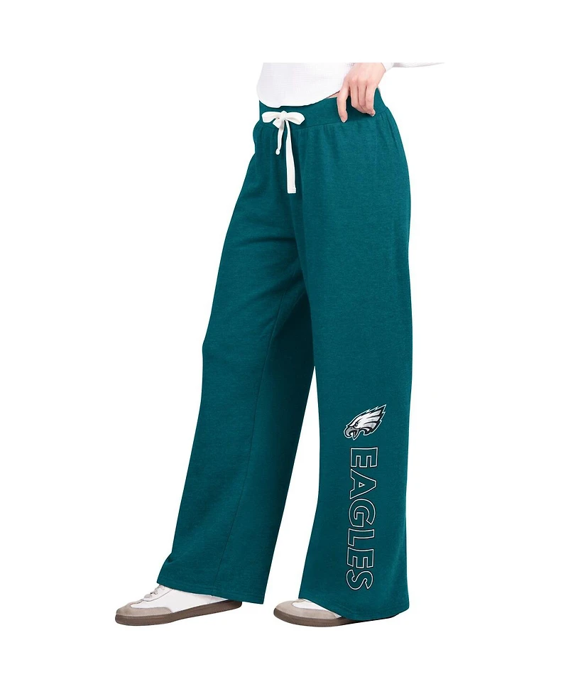 G-iii 4Her by Carl Banks Women's Midnight Green Philadelphia Eagles Field Sweatpants