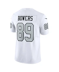 Nike Men's Brock Bowers White Las Vegas Raiders Alternate Vapor F.u.s.e. Limited Jersey