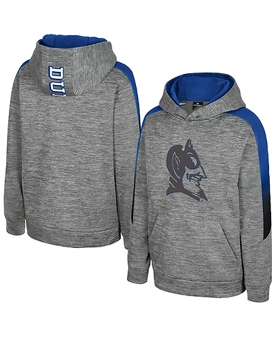Colosseum Big Boys and Girls Gray Duke Blue Devils the Gang Hoodie
