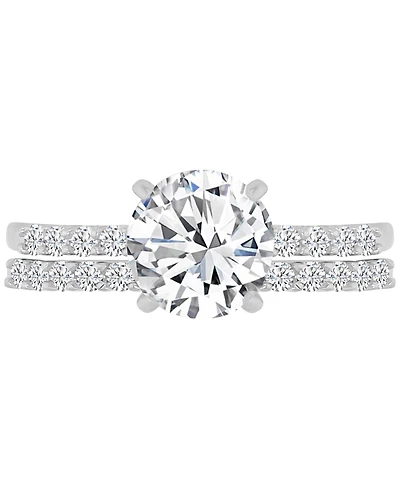 Macy's Cubic Zirconia Ring (11.88 ct.t.w.) Sterling Silver