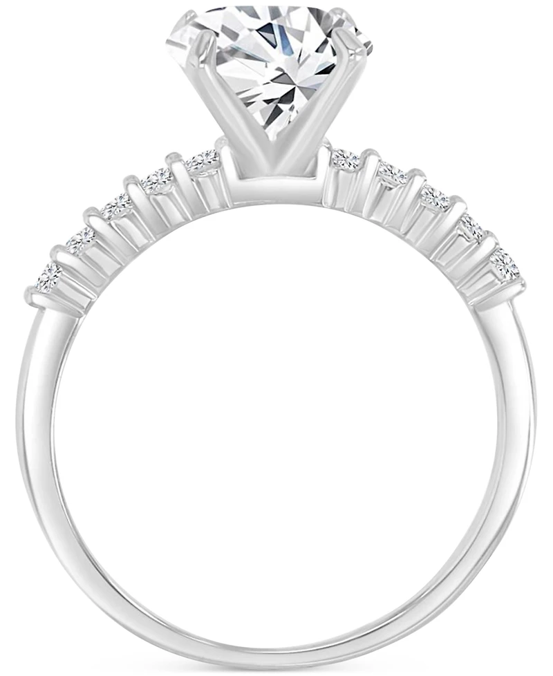 Macy's Cubic Zirconia Ring (11.88 ct.t.w.) Sterling Silver