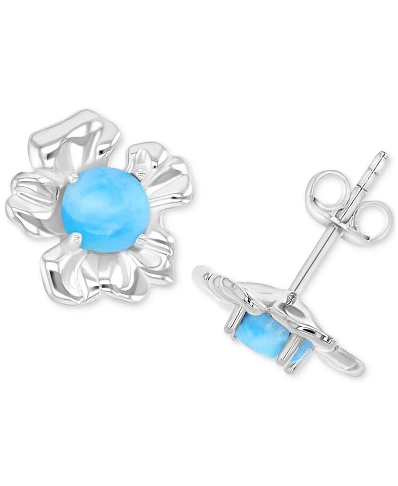 Macy's Opal (3.6 ct. t.w.) Earrings in Sterling Silver