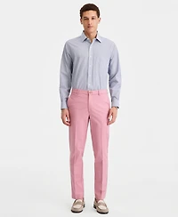 Michael Kors Men's Classic-Fit Cotton-Blend Dress Pants