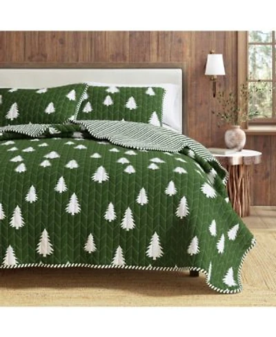 Linery Co. Lodge Microfiber Quilt Set With Shams