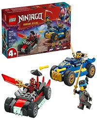 Lego Ninjago Rogue vs. Drix Race Car Duel 71840, 111 Pieces