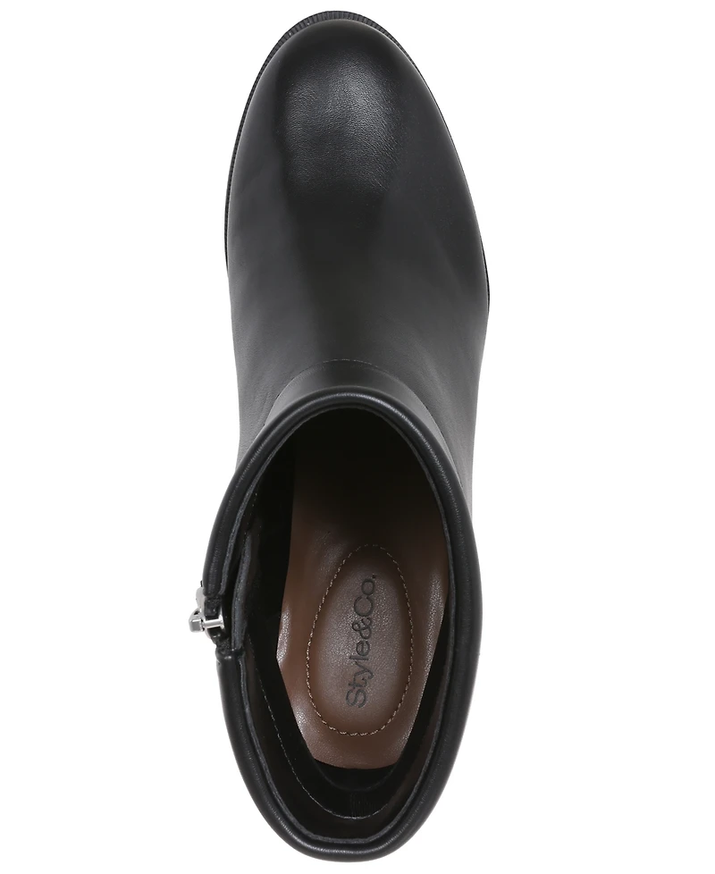 Style & Co Women's Chappell Block Heel Booties, Macy's Exclusive