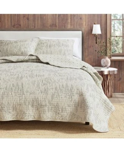 Linery Co. Lodge Printed Microfiber Quilt Set With Shams