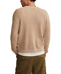 Lucky Brand Men's Waffle Crewneck Sweater