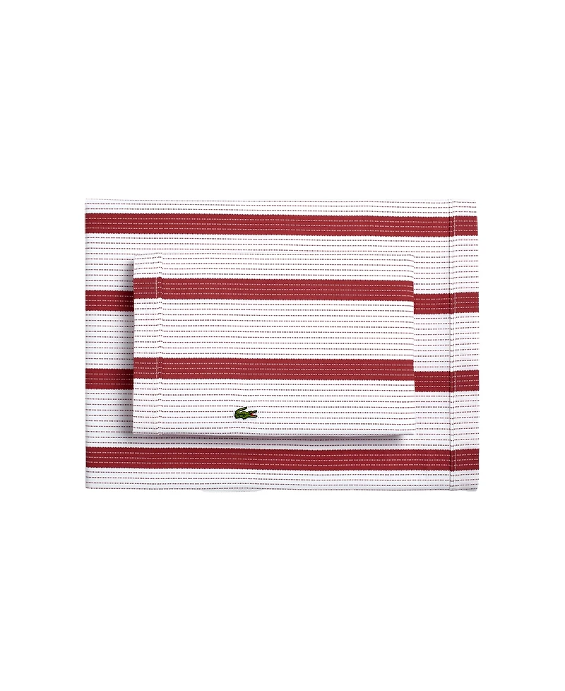 Lacoste Mini Geo Logo 200-Thread Count Cotton -Pc. Sheet Set