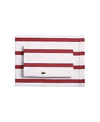Lacoste Mini Geo Logo 200-Thread Count Cotton -Pc. Sheet Set