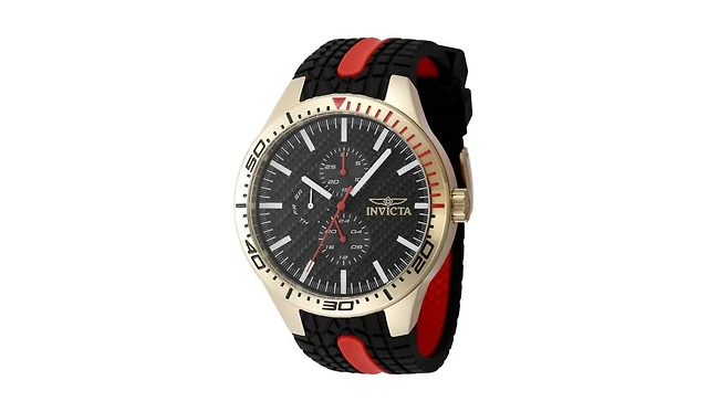 Invicta Men's Speedway Quartz Multifunction Black Dial Stainless - Main Image