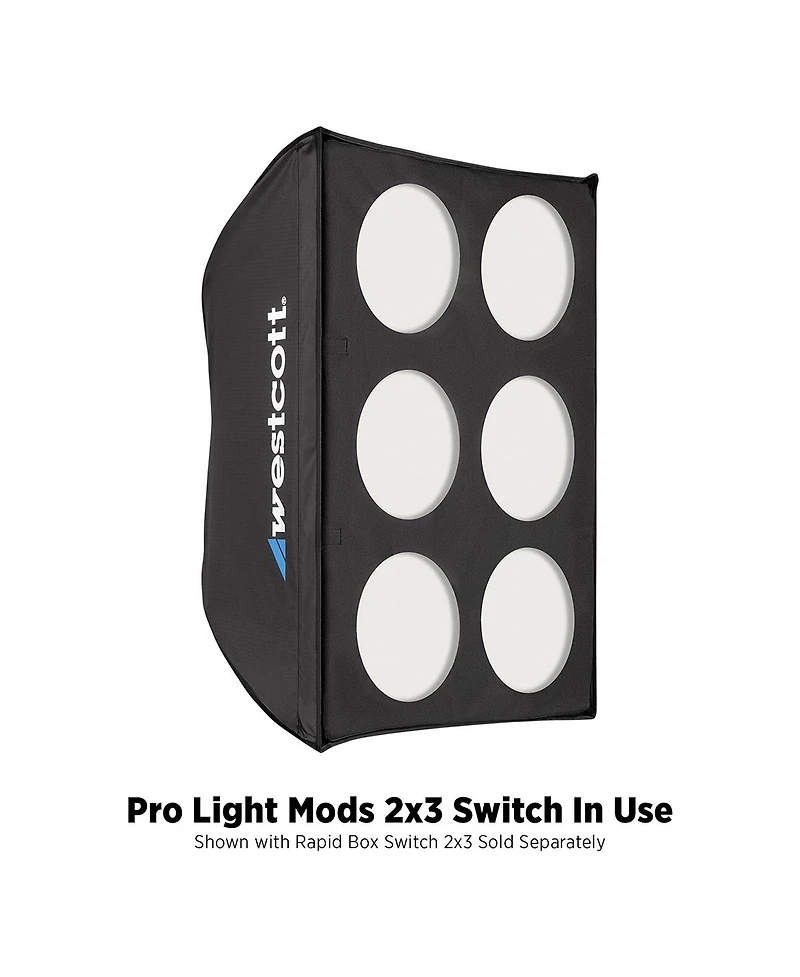 Westcott Pro Light Mods for 2x3' Rapid Box Switch