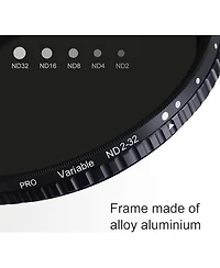 K&F Concept 62mm Nano X Cpl+Variable Fader Ndx ND2-ND32