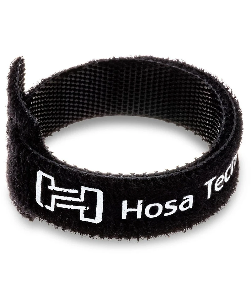 Hosa Technology Wti-508 8" Hook and Loop Cable Tie, 50 Pack