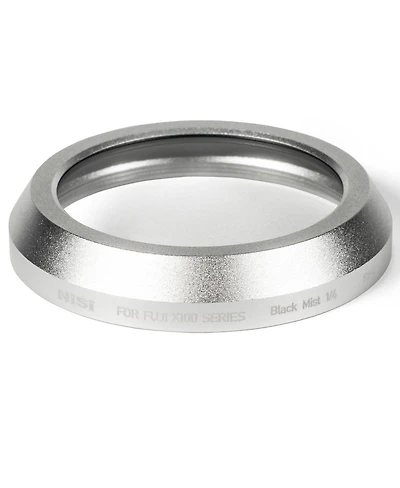 NiSi Black Mist 1/4 Filter for Fujifilm X100 Series Cameras, Silver Frame