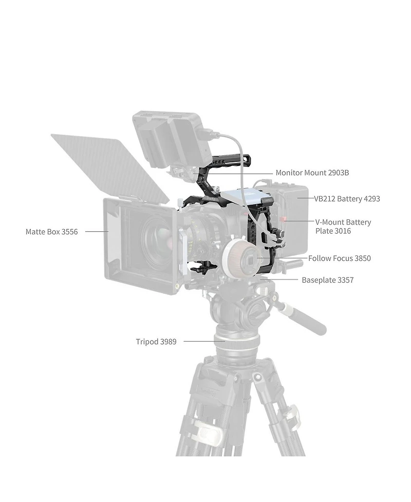 SmallRig SmallRig Basic Cage Kit for Blackmagic Design Cinema 6K