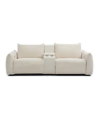 Streamdale Power Lift Sofa with Cup Holders, Usb, Storage, Sleeper, Linen