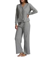 Tommy Hilfiger Women's 2-Piece Long Sleeve Cardigan and Pants Set