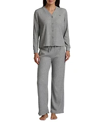 Tommy Hilfiger Women's 2-Piece Long Sleeve Cardigan and Pants Set