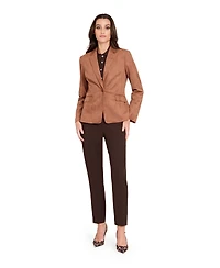 Tahari Asl Women's Mid-Rise Ankle-Length Pants, Regular & Petite