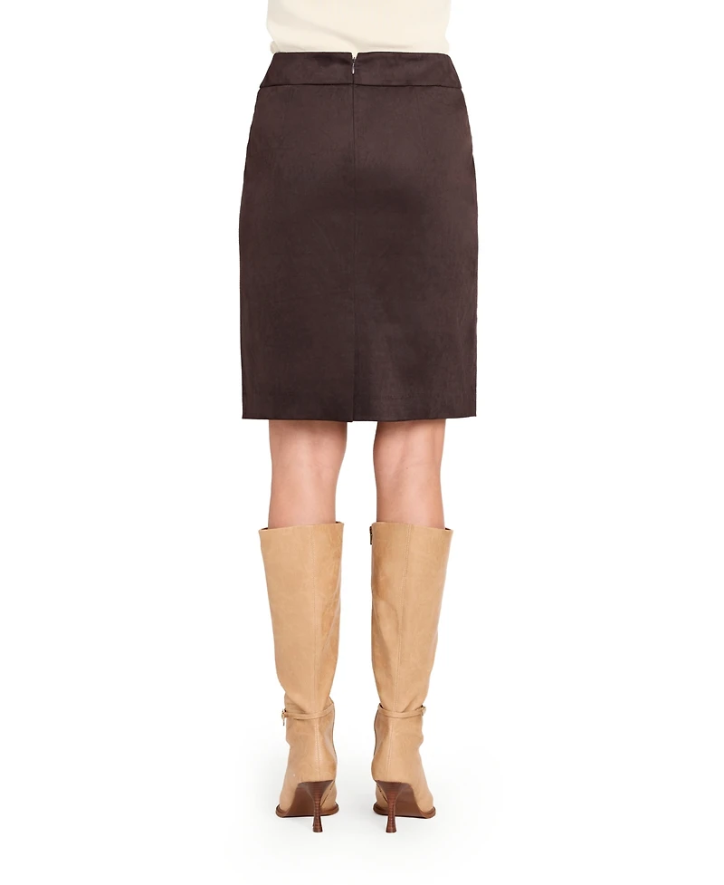 Tahari Asl Women's and Petite Knee-Length Pencil Skirt, Regular &