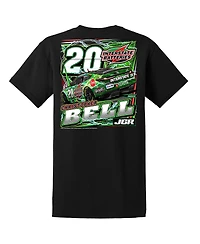 Joe Gibbs Racing Team Collection Men's Black Christopher Bell Interstate Batteries Car T-Shirt