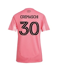 Adidas Women's Benjamin Cremaschi Light Pink Inter Miami Cf 2025 Euforia Replica Player Jersey