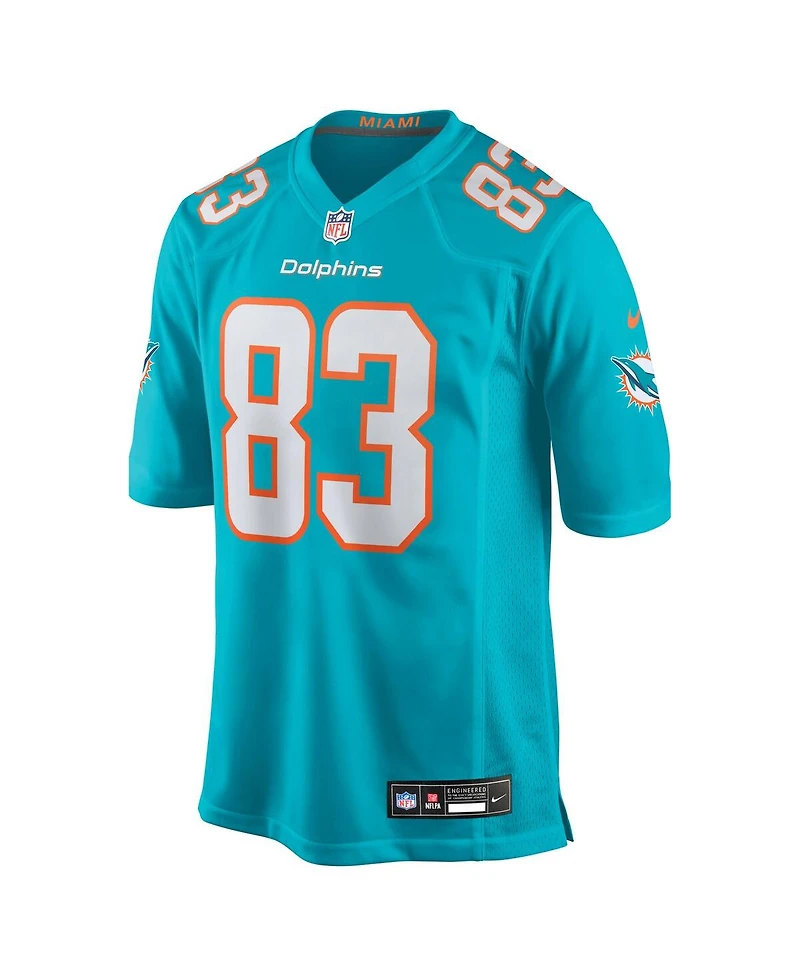Nike Men's Darren Waller Aqua Miami Dolphins Team Game Jersey