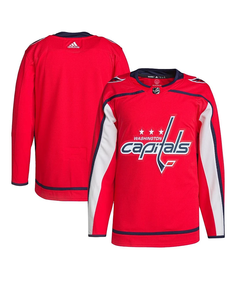 Adidas Men's Red Washington Capitals Home Primegreen Authentic Jersey