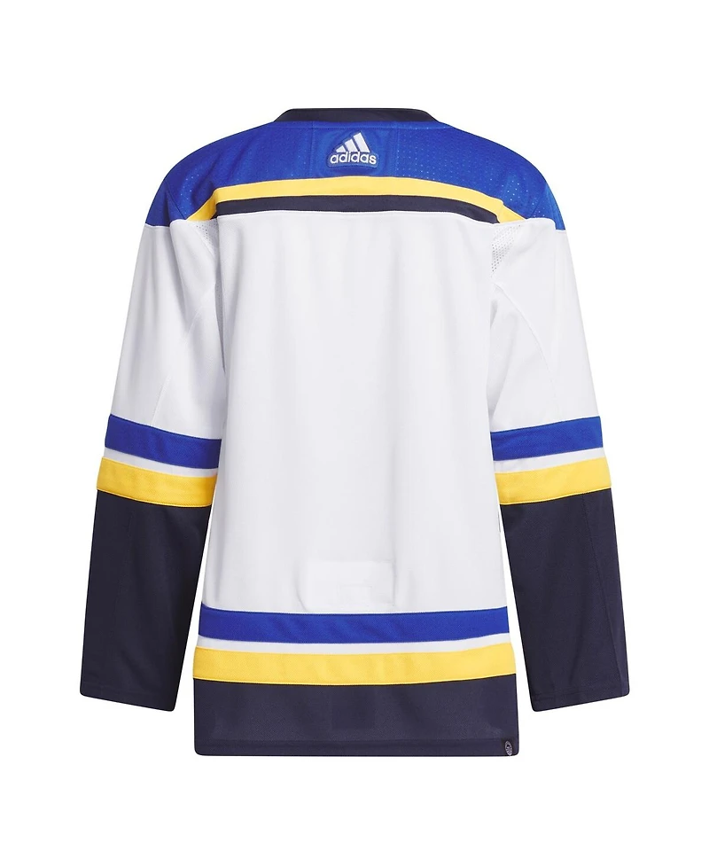 Adidas Men's White St. Louis Blues Away Primegreen Authentic Jersey