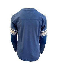 Wes & Willy Big Boys and Girls Royal Buffalo Bills Football Long Sleeve T-Shirt