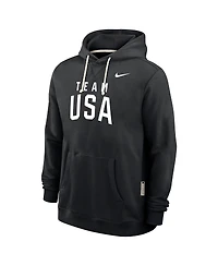 Nike Men's Black Standard Issue Dri-fit Hoodie