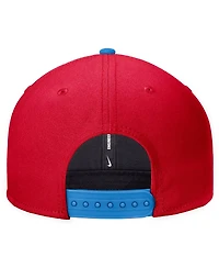 Nike Men's Red Ole Miss Rebels Script Pro Dri-fit Snapback Hat