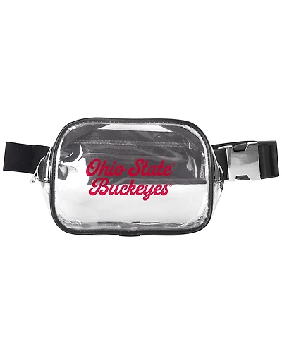 Logo Brands Ohio State Buckeyes Clear Belt Bag