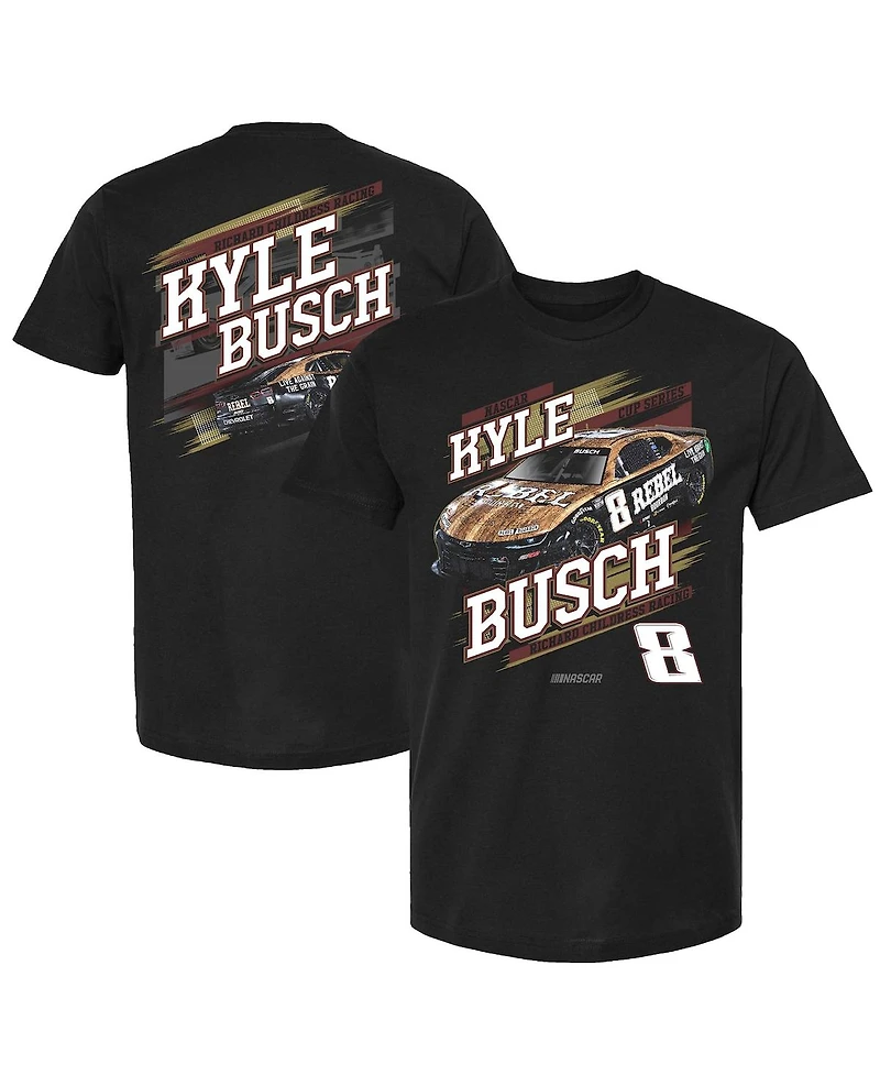 Richard Childress Racing Team Collection Men's Black Kyle Busch Cheddar's Car T-Shirt