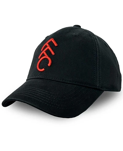 1863FC Men's Black Fulham Classic Adjustable Hat