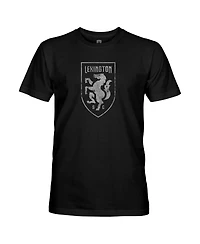 1863FC Men's Black Lexington Legends Badge Short Sleeve T-Shirt